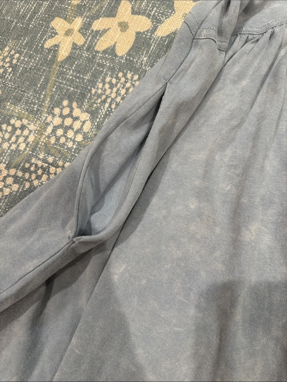NWT ee:some Speak Out Dress with mineral wash Sz small